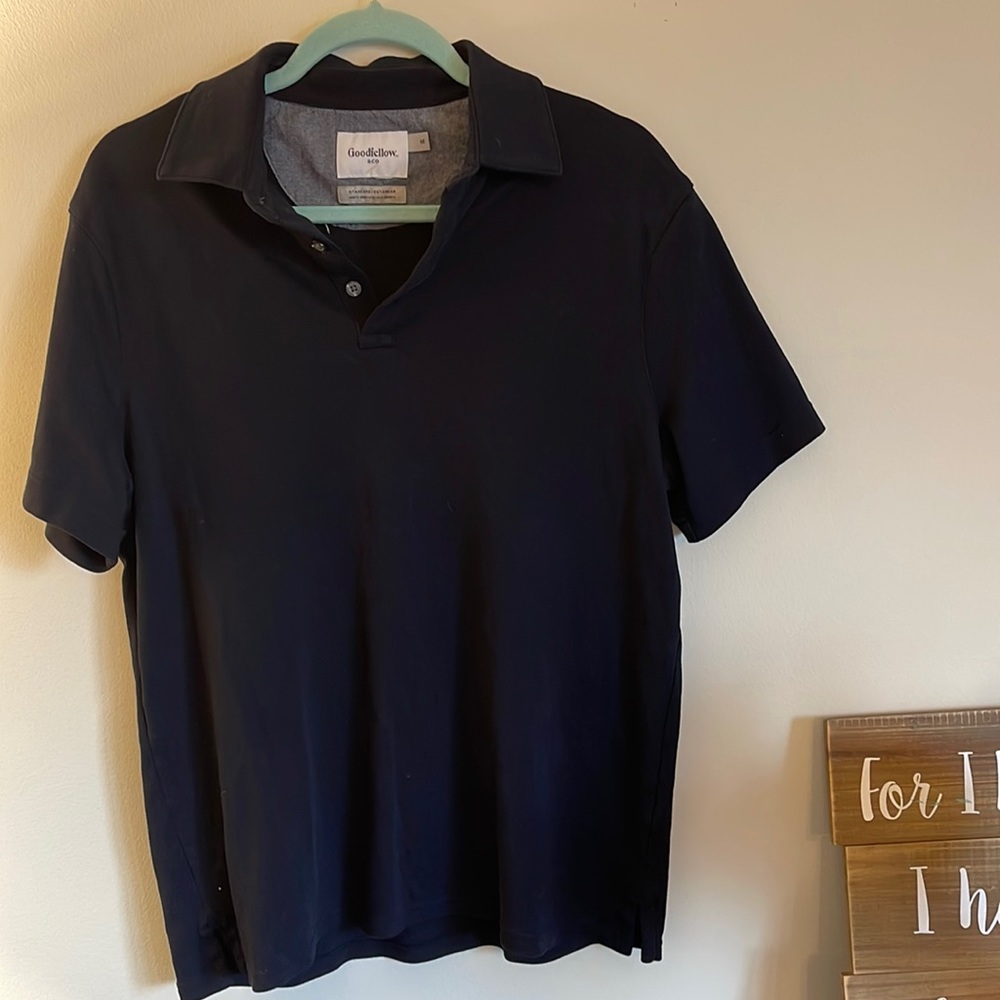 Goodfellow & co navy polo